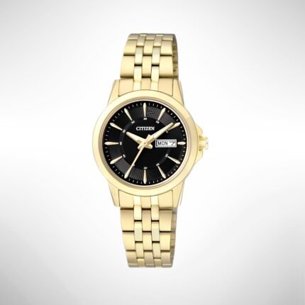 Citizen EQ0603-59P Ladies Watch Black Dial
